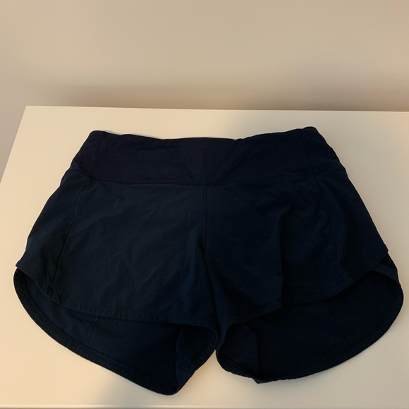 lululemon athletica Pants - Lululemon speed up shorts navy